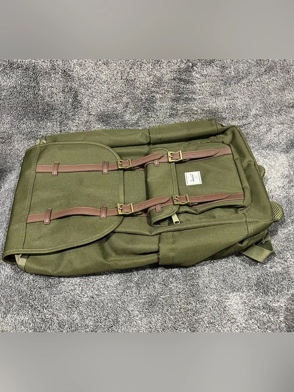 Herschel Little America Backpack Ivy green/ army green